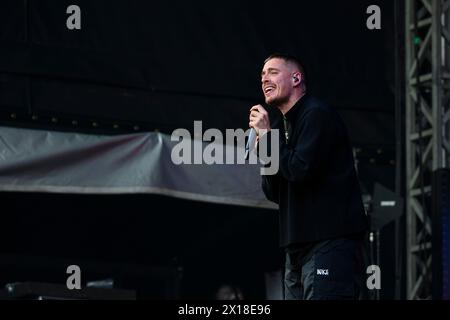 Edinburgh Castle Konzerte, Dermot Kennedy Stockfoto