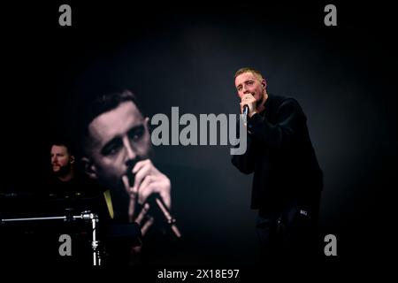 Edinburgh Castle Konzerte, Dermot Kennedy Stockfoto