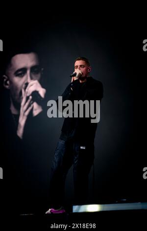 Edinburgh Castle Konzerte, Dermot Kennedy Stockfoto