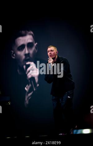 Edinburgh Castle Konzerte, Dermot Kennedy Stockfoto