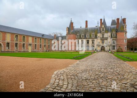 Chateau de Maintenon an der Eure, Département Eure-et-Loir, Region Centre-Val de Loire, Frankreich Stockfoto