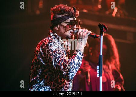 Dante Spinetta: Latin Funk Tour 2023 Uhr Stockfoto