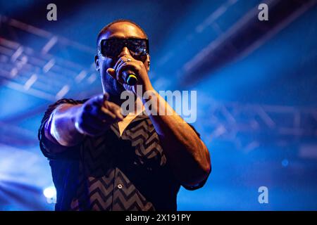 Simon Webbe (Blau) Konzert im Fabrique, Mailand, Italien 15. April 2024 - The Greatest Hits Tour © Giorgia de Dato Stockfoto