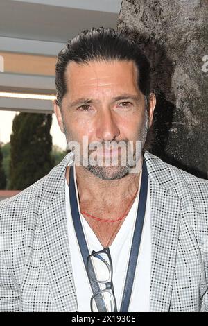 Rom, Italien. April 2024. Rom, Il Due Ponti Sporting Club Präsentation von Walter Nudos Buch „Life Happes for You“, auf dem Foto: Walter Nudo Credit: Independent Photo Agency/Alamy Live News Stockfoto