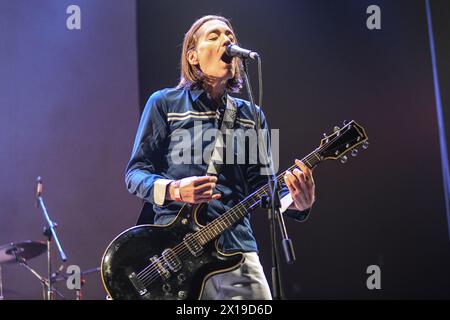 Juana La Loca: Rodrigo Martin (voz). 30 aniversario de „Electronauta“ Stockfoto