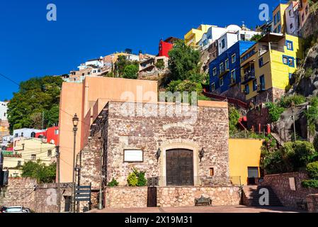 Cervantes Theater am Plaza Allende in Guanajuato, Mexiko Stockfoto