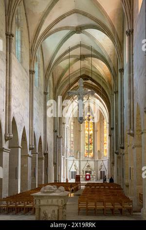 Kloster Schulpforta erhält Europäisches Kulturerbesiegel 16.04.2024 die Europäische Union zeichnet das transnationale Projekt Cisterscapes Connecting Europe mit dem Europäischen Kulturerbe-Siegel aus. Das Projekt vereint insgesamt 17 zisterziensische Klosterlandschaften aus sechs europäischen Ländern, darunter das Kloster Schulpforta Foto bei Naumburg in Sachsen-Anhalt. Schulpforta ist damit die erste Stätte in diedem Bundesland, an die Europäische Kulturerbesiegel verliehen wird. Die offizielle Verleihung des Europäischen Kulturerbe-Siegels findet am 17. April in Antwerpen statt. Naumbur Stockfoto