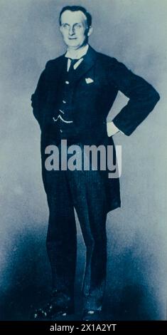 Britischer Außenminister Sir Edward Grey, 1914 Stockfoto