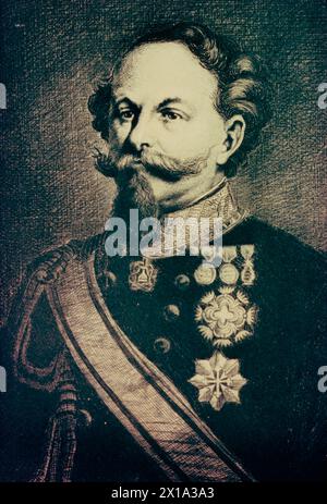 Victor Emmanuel II., König von Sardinien und später König von Italien, 1860er Jahre Stockfoto