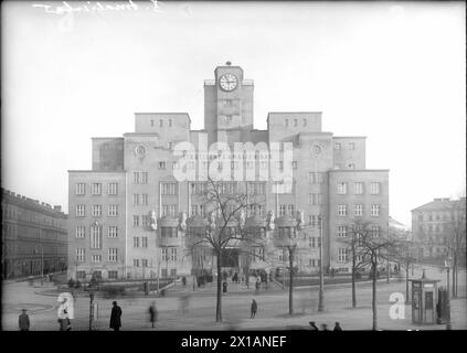 Wien 10, Amalienbad, Axial Shot frontal, 1928 - 19280101 PD3394 - Rechteinfo: Rights Managed (RM) Stockfoto