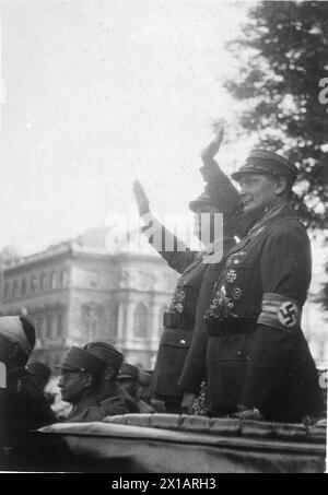 Gau Parteitag der NSDAP in Wien, Hermann Göring, 2.10.1932 - 19321002 PD0014 - Rechteinfo: Rights Managed (RM) Stockfoto