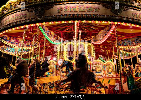 Merry-Go-Round im Zentrum von London, Großbritannien Stockfoto