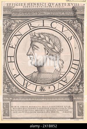 Heinrich IV., Kaiser des Heiligen Römischen Reiches, - 19830422 PD137810 - Rechteinfo: Rechte verwaltet (RM) Stockfoto