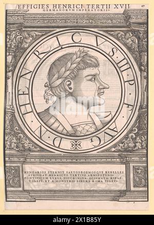 Heinrich III., Kaiser des Heiligen Römischen Reiches, - 19830422 PD137998 - Rechteinfo: Rechte verwaltet (RM) Stockfoto