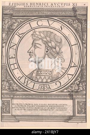 Heinrich I., deutscher König, - 19830422 PD80946 - Rechteinfo: Rights Managed (RM) Stockfoto