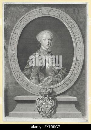 Ferdinand I., König der beiden Sizilien, - 19830422 PD101247 - Rechteinfo: Rechte verwaltet (RM) Stockfoto