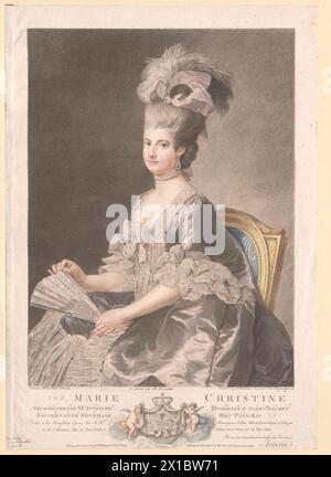 Marie Christine, erzherzogin von Österreich, - 19830422 PD112668 - Rechteinfo: Rechte verwaltet (RM) Stockfoto