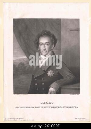 Georg, Großherzog von Mecklenburg-Strelitz, - 19830422 PD141295 - Rechteinfo: Rechte verwaltet (RM) Stockfoto