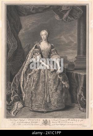 Auguste, Prinzessin von Sachsen-Gotha, - 19830422 PD14723 - Rechteinfo: Rechte verwaltet (RM) Stockfoto