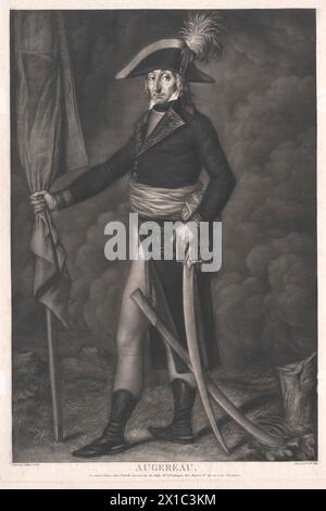 Augereau, Herzog von Castiglione, Pierre Francois Charles, französischer Kommandant. 1804 05 09 ff. marshal, 1814 06 04 ff. Peer of France. Duc 1808 03 19, - 19830422 PD27577 - Rechteinfo: Rights Managed (RM) Stockfoto