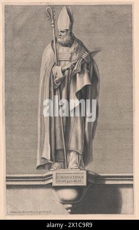 Augustine of Hippo, saint, - 19830422 PD66057 - Rechteinfo: Rechte verwaltet (RM) Stockfoto