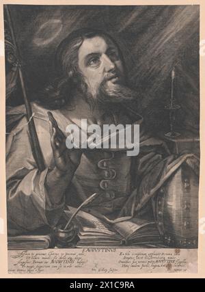 Augustine of Hippo, saint, - 19830422 PD66233 - Rechteinfo: Rights Managed (RM) Stockfoto