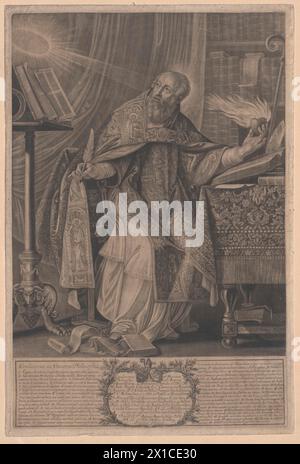 Augustine of Hippo, saint, - 19830422 PD97777 - Rechteinfo: Rechte verwaltet (RM) Stockfoto