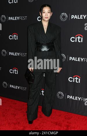 Los Angeles, USA. April 2024. LOS ANGELES - 14. APR: Arden Cho beim PaleyFEST 2024 - Avatar: The Last Airbender im Dolby Theater am 14. April 2024 in Los Angeles, KALIFORNIEN (Foto: Katrina Jordan/SIPA USA) Credit: SIPA USA/Alamy Live News Stockfoto