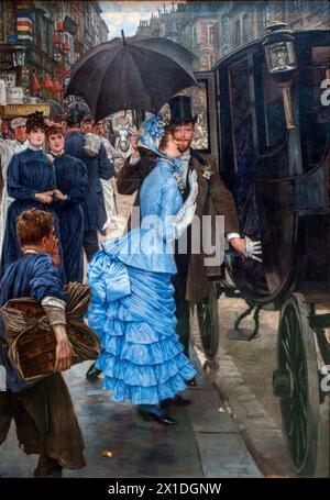 James Tissot. Gemälde des französischen Künstlers Jacques Joseph Tissot (1836–1902), Öl auf Leinwand, um 1883-5 Stockfoto