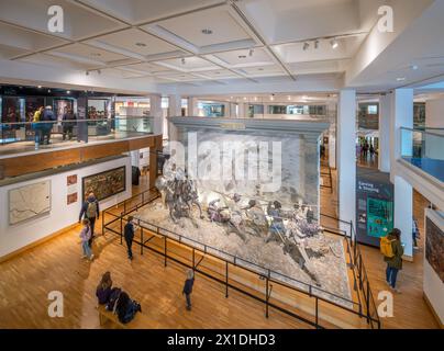 Ausstellung im Royal Armouries Museum, Leeds, West Yorkshire, Großbritannien Stockfoto