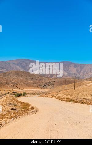 Schotterstraße im Richtersveld-Nationalpark, Südafrika Stockfoto