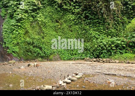 Melanting Waterfall in Munduk, Bali in Indonesien Stockfoto