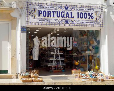 Souvenir, Shop, Albufeira, Algarve, Portugal, Europa Stockfoto