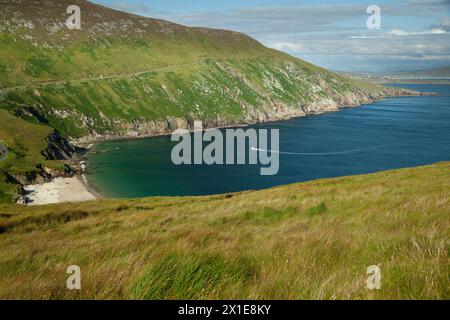 Keem Bay auf der Insel Achill am Wild Atlantic Way in Mayo in Irland Europa Stockfoto