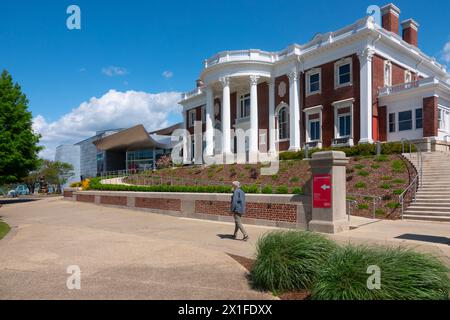 USA Tennessee TN Chattanooga The Hunter Museum of American Art Gallery and Mansion Stockfoto