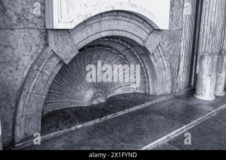 Matthias Corvinus-Gedenkstätte in Szekesfehervar, Ungarn. Stockfoto