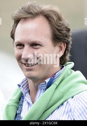 Offizielle Eröffnung des Red Bull Ring in Spielberg, Steiermark, Österreich am 14. Mai 2011. Im Bild: Christian Horner - 20110514 PD0883 - Rechteinfo: Rights Managed (RM) Stockfoto