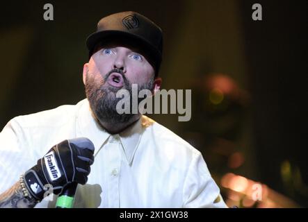 Die Band Limp Bizkit tritt am 15. Juni 2014 im Rahmen eines Konzerts beim Festival Nova Rock 2014 in Nickelsdorf auf. Die Veranstaltung findet vom 13. Bis 15. Juni statt. - 20140613 PD5304 - Rechteinfo: Rights Managed (RM) Stockfoto