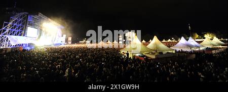 Das Wiener Donauinsel Festival fand vom 27. Juni bis zum 29. Juni 2014 statt. - 20140629 PD3978 - Rechteinfo: Rechte verwaltet (RM) Stockfoto