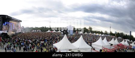 Das Wiener Donauinsel Festival fand vom 27. Juni bis zum 29. Juni 2014 statt. - 20140629 PD1828 - Rechteinfo: Rechte verwaltet (RM) Stockfoto