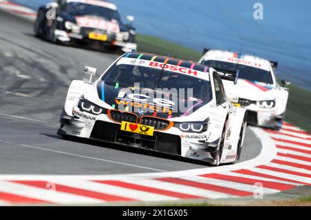 Marco Wittmann (GER) beim Deutschen Touring Car Masters (DTM) Rennen in Spielberg, Österreich, 03. August 2014. - 20140803 PD1327 - Rechteinfo: Rechte verwaltet (RM) Stockfoto