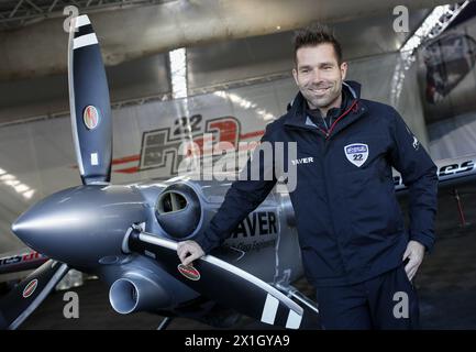 Das Qualifying zum Saisonfinale des Red Bull Air Race fand am 25. Oktober 2014 in Spielberg statt. - 20141025 PD0345 - Rechteinfo: Rights Managed (RM) Stockfoto