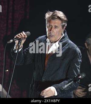 Der englische Sänger und Songwriter Bryan Ferry während eines Konzerts in der Wiener Stadthalle am 30. Mai 2017. - 20170530 PD6237 - Rechteinfo: Rights Managed (RM) Stockfoto