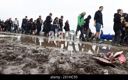 Nova Rock 2018 Festival in Nickelsdorf, Österreich, 14. Juni 2017. Die Veranstaltung findet vom 14. Bis 17. Juni 2018 statt. ABBILDUNG: Übersicht – 20180614 PD4108 – Rechteinfo: Rights Managed (RM) Stockfoto