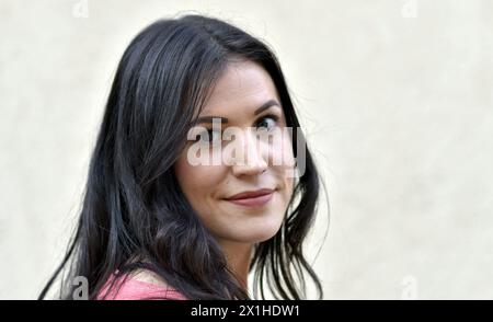 Die österreichische Schriftstellerin Vea Kaiser im Interview mit der Austria Presse Agentur in Wien am 19. Februar 2019. - 20190219 PD15376 - Rechteinfo: Rechte verwaltet (RM) Stockfoto