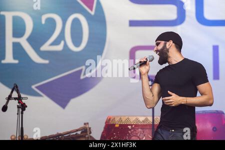 R20 World Summit - Climate Kirtag am Heldenplatz in Wien, Österreich, während R20 Regions of Climate Action Austrian World Summit am 28. Mai 2019. BILD: CONCHITA WURST, - 20190528 PD5860 - Rechteinfo: Rights Managed (RM) Stockfoto