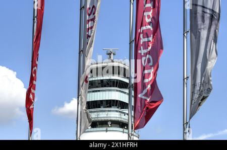 Featured - Wien International Airport - am 11. Juli 2019 in Schwechat, Österreich. Flugsicherungszentrale - 20190711 PD1637 - Rechteinfo: Rechte verwaltet (RM) Stockfoto