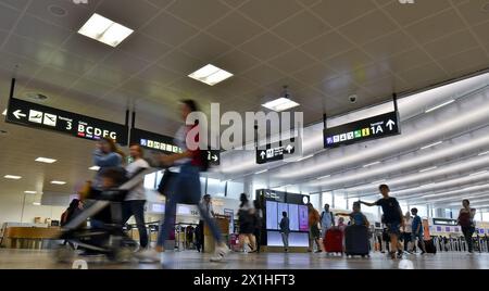 Featured - Wien International Airport - am 11. Juli 2019 in Schwechat, Österreich. - 20190711 PD1724 - Rechteinfo: Rechte verwaltet (RM) Stockfoto