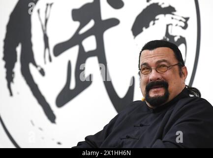 25. Jahrestag Tour der Mönche von Shaolin Kung Fu in Wien, Österreich, am 22. November 2019. ABBILDUNG: Steven SEAGAL - 20191122 PD3528 - Rechteinfo: Rights Managed (RM) Stockfoto