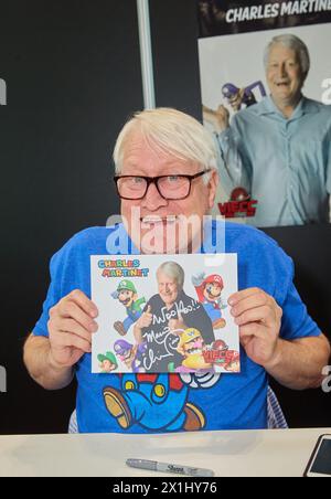 VIECC Vienna Comic Con 2017 auf der Messe in Wien, Österreich, am 18. November 2017. ABBILDUNG: Charles MARTINET - 20171118 PD8474 - Rechteinfo: Rights Managed (RM) Stockfoto